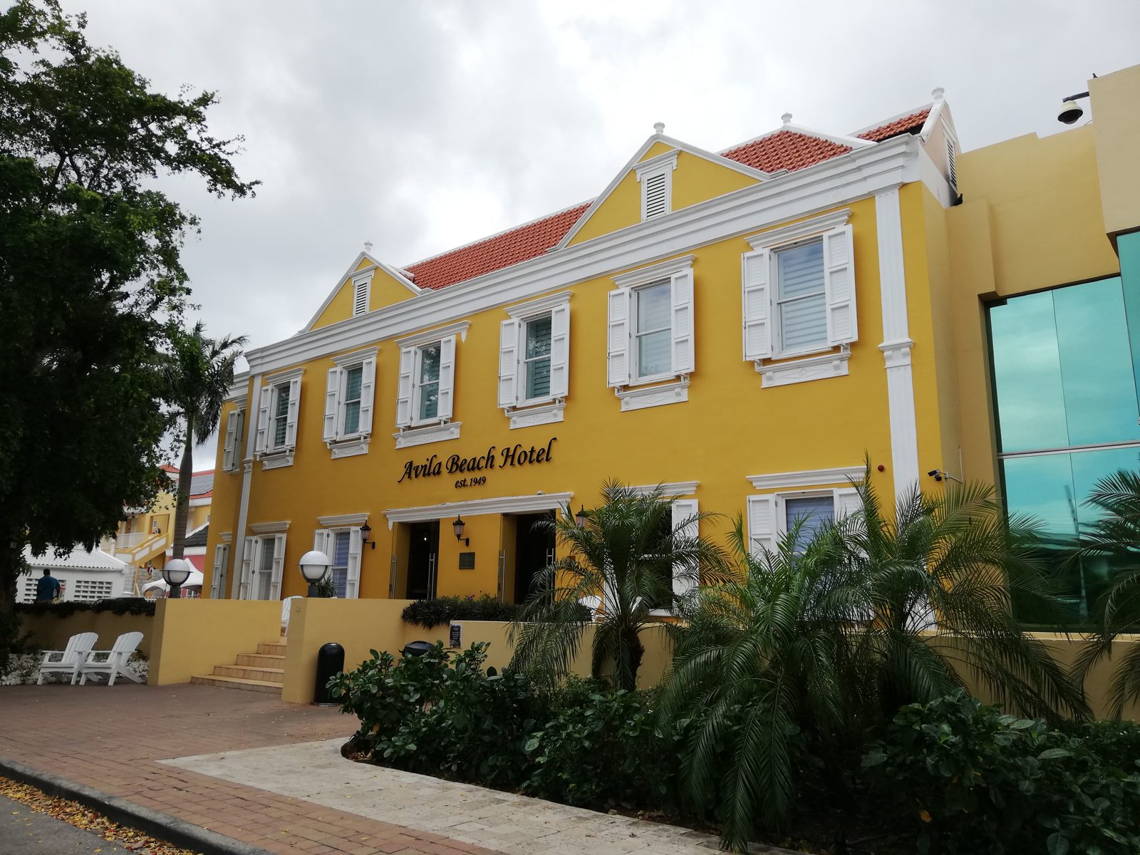 Avila Beach Hotel on the Willemstad waterfront