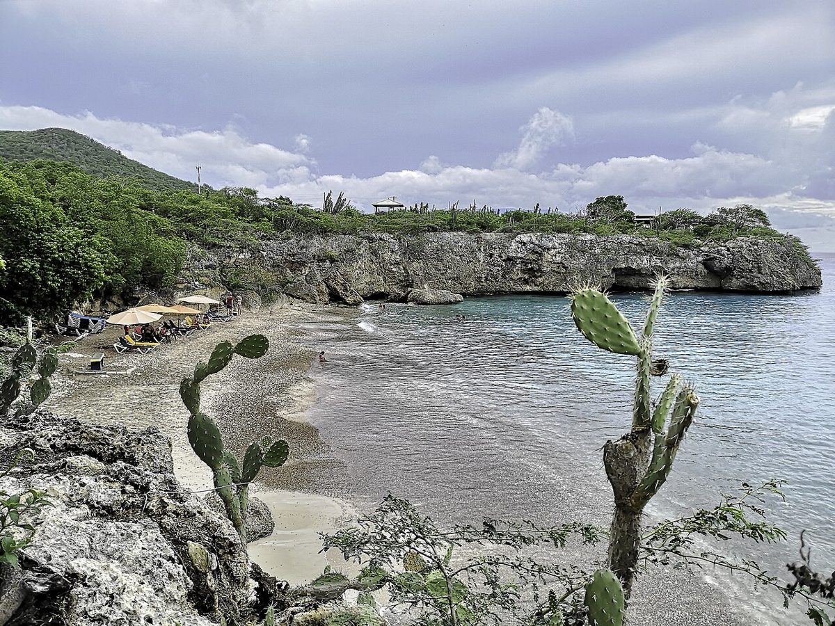 Playa Jeremi seen from the north, Curaçao